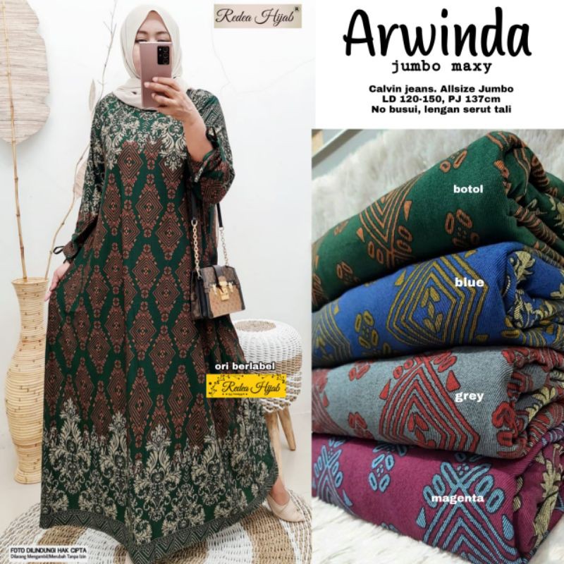 Gamis "Arwinda jumbo maxy" by redea