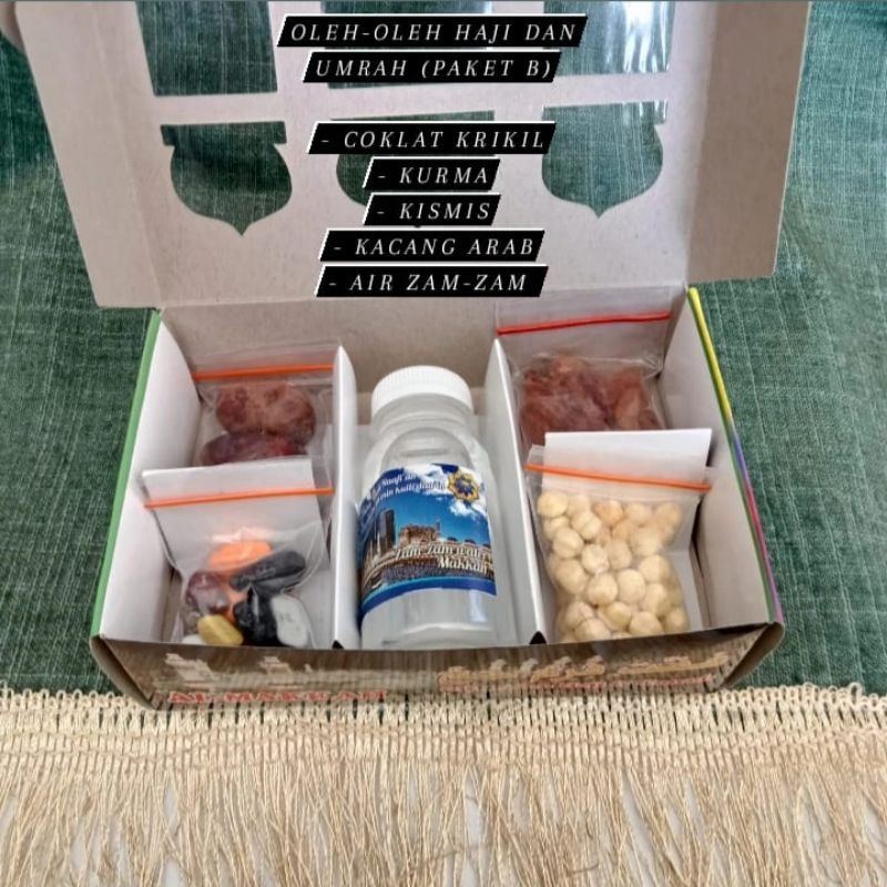 

Paket oleh-oleh haji umroh (paket B)