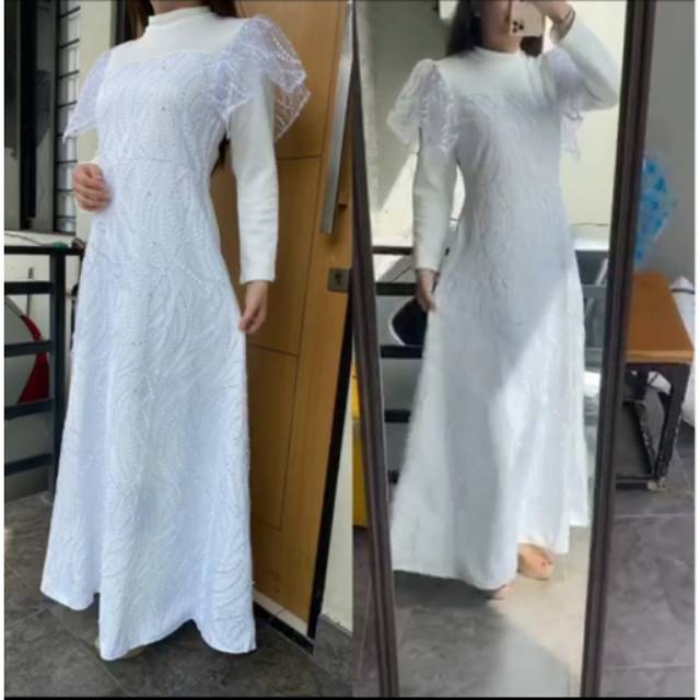 907# Gamis fashion import/ baju muslim / maxi dress/longdress murahh