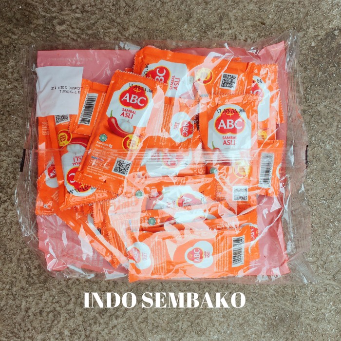 

Sambal ABC sachet 22 x 8g / Sambal ABC Chili Sauce Sachet