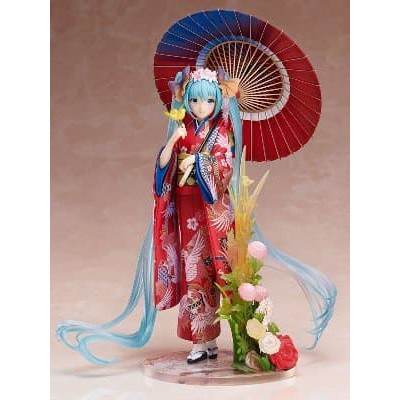 PROMO TERBARU PVC Figure Vocaloid Hatsune Miku 1PER8 Hanairogoromo 23cm Diskon MURAH MERIAH