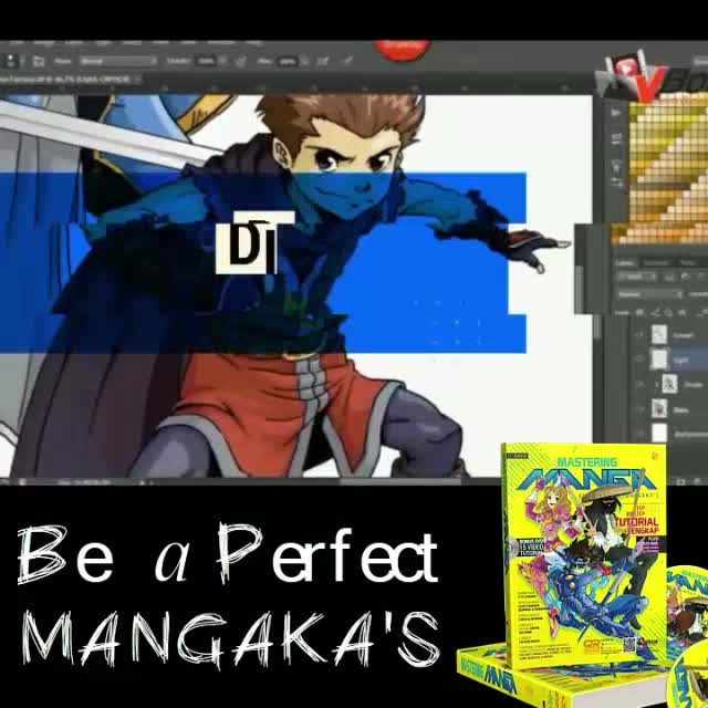 Jual BUKU BELAJAR MENGGAMBAR MASTERING MANGA DENGAN TUTORIAL LENGKAP