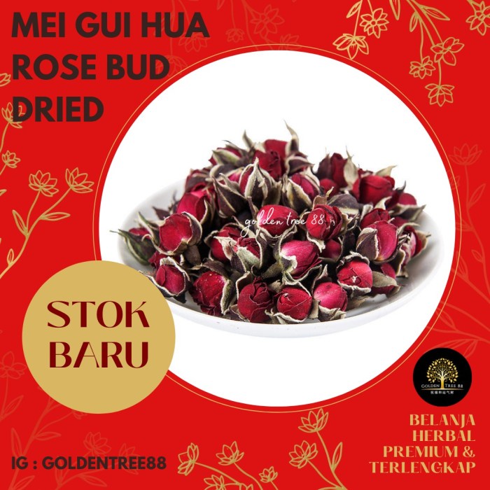 

FRENCH ROSE BUD TEA / ROSE TEA / TEH MAWAR KERING (BERKUALITAS)
