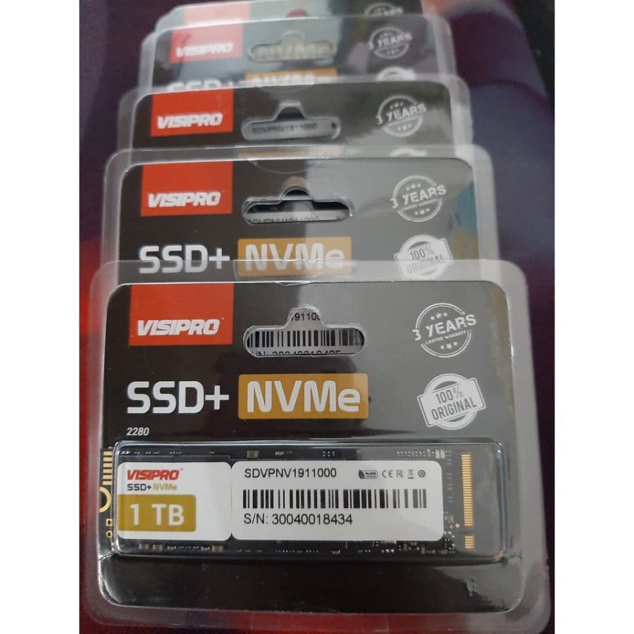 SSD VISIPRO SSD 1TB M.2 NVMe