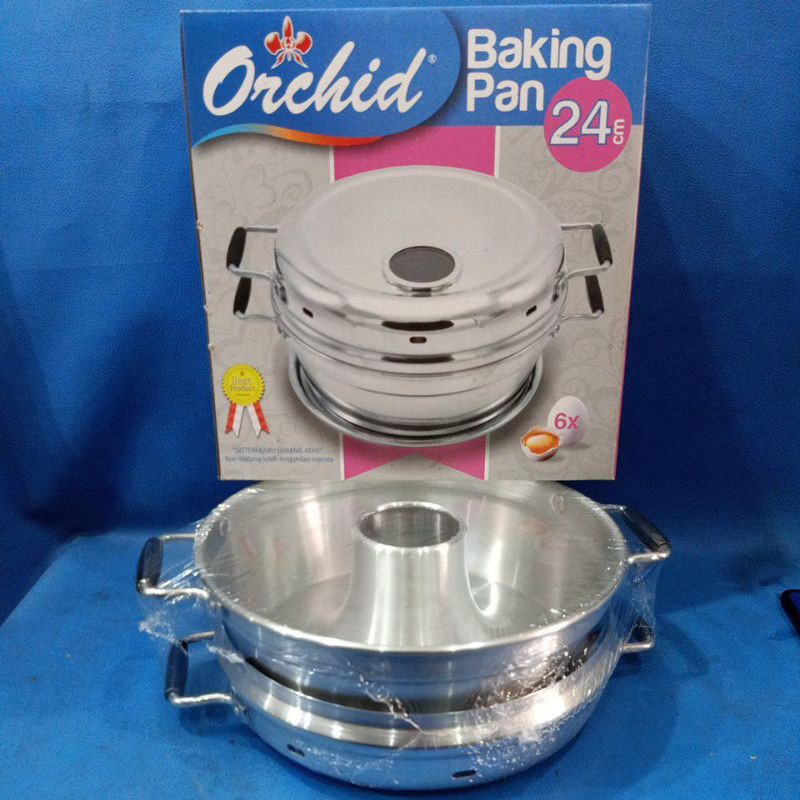 Baking pan.orchid 24cm