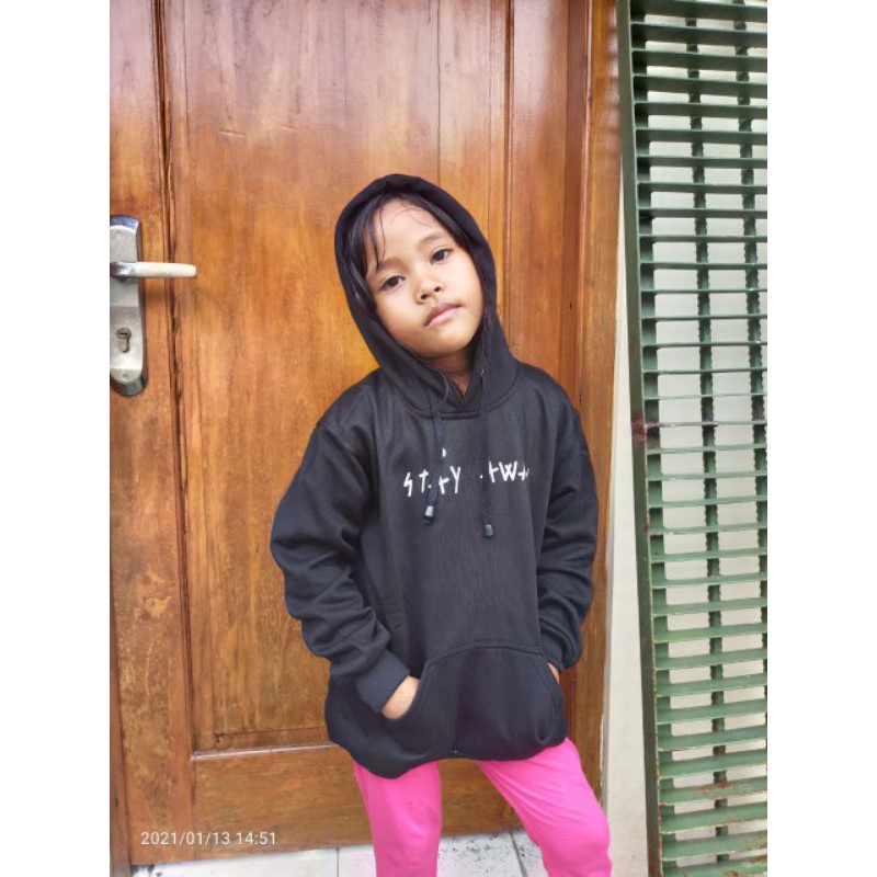 JAKET SWEATER HOODIE ANAK:3--7 (THN)