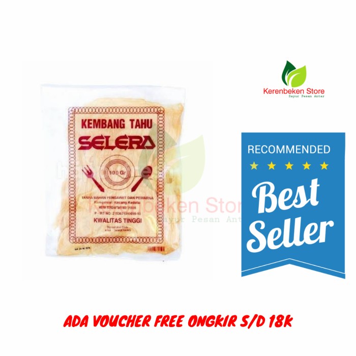 

kembang tahu SELERA