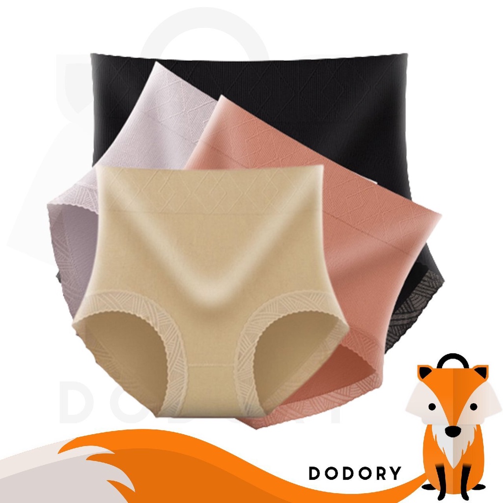 DODORY W235 Celana Dalam Highwaist Polos Pakaian Dalam Wanita High Quality Berkualitas