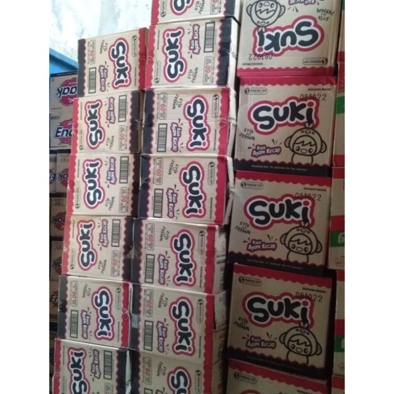 

Suki Mie Stik Ala Jepang Rasa ayam kecap ( 1karton isi 80 pcs)