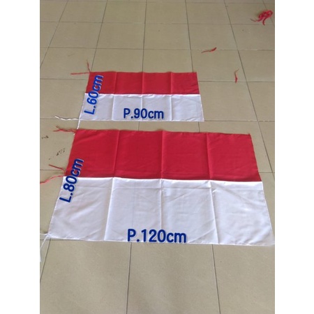 

Diskon Bendera merah putih size 120x80cm meriah Murah