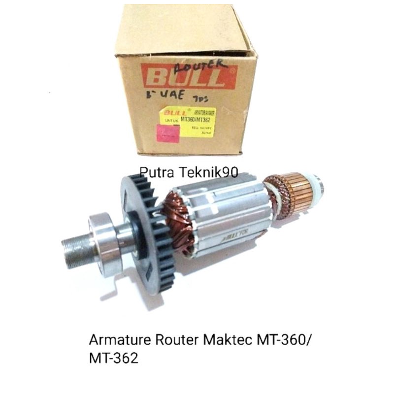 ARMATURE ANGKER BULL UNTUK MAKTEC MT-360/MT-362 MESIN ROUTER PROFIL