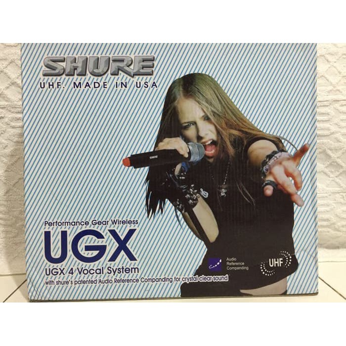 SHURE UGX 4 / MICROPHONE WIRELESS