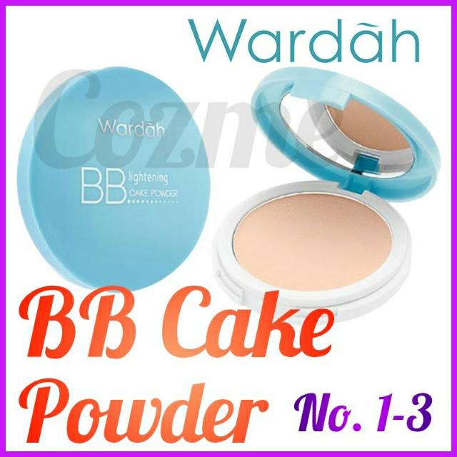 Wardah lightening BB cake powder