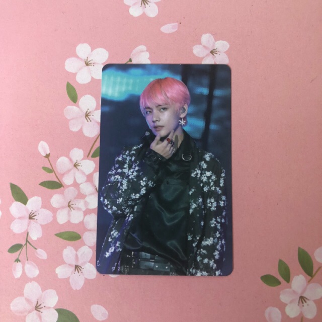 PC PHOTOCARD DVD LY SEOUL TAEHYUNG V