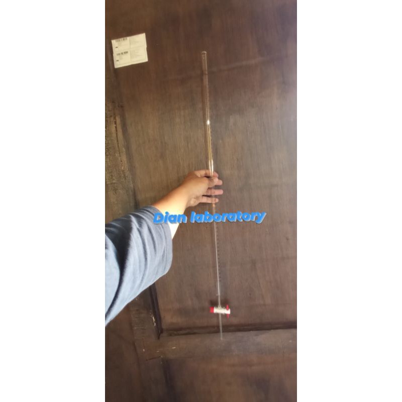 Buret 50ml kran teflon pyrex