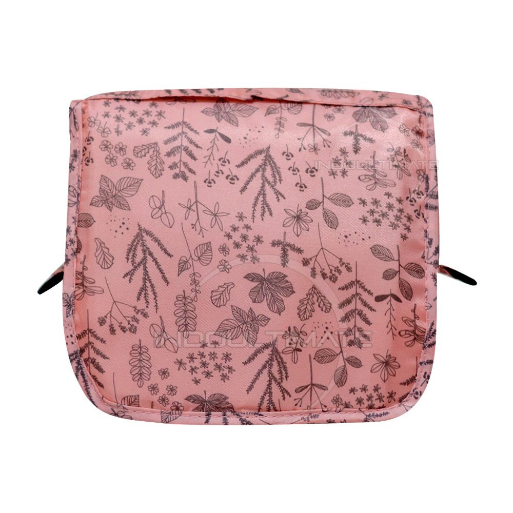 Travel Organizer Pouch Alat Mandi Pouch Make Up Tas Kosmetik Peralatan Mandi Motif IM OR 52-01