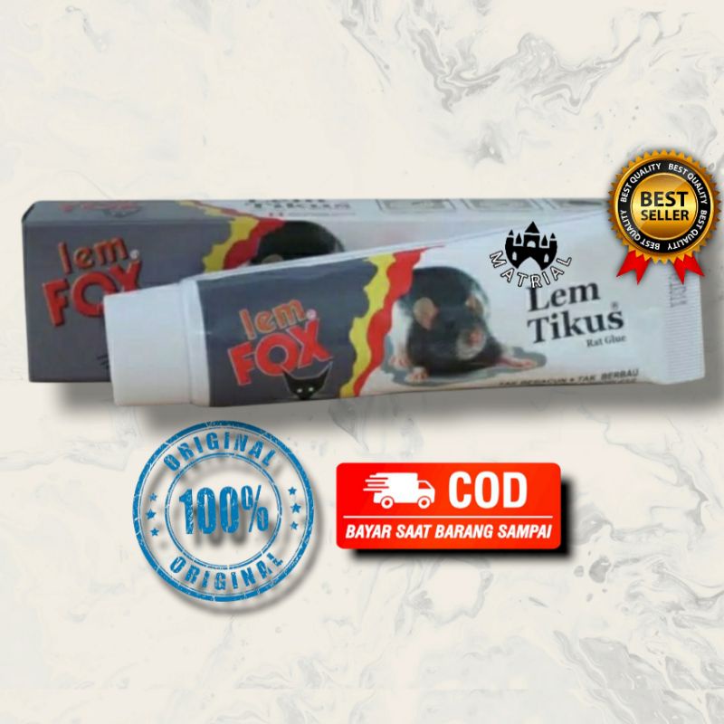 LEM TIKUS FOX 75 GRAM LEM TIKUS FOX SUPER KUAT LEM TIKUS ODOL MURAH
