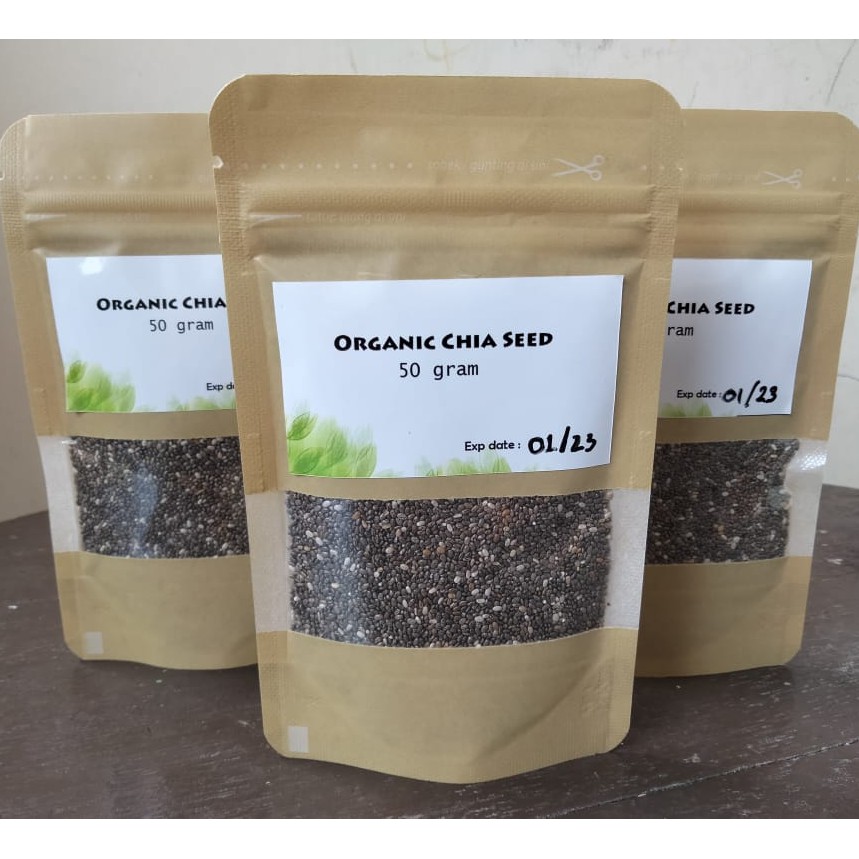 

ORGANIC CHIA SEED/CHIA SEED 50 GRAM