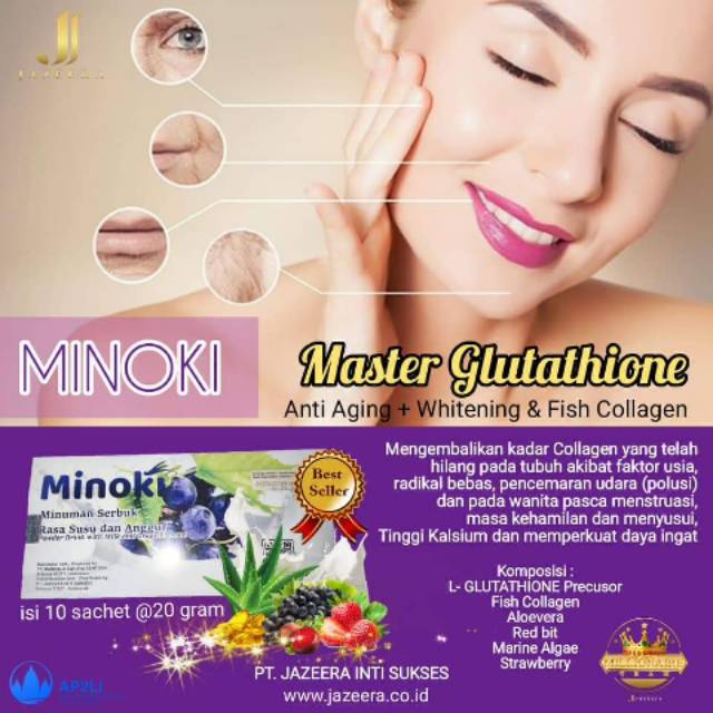 MINOKI JAPAN GLUTATHIONE COLLAGEN WITHENING SLIMMING