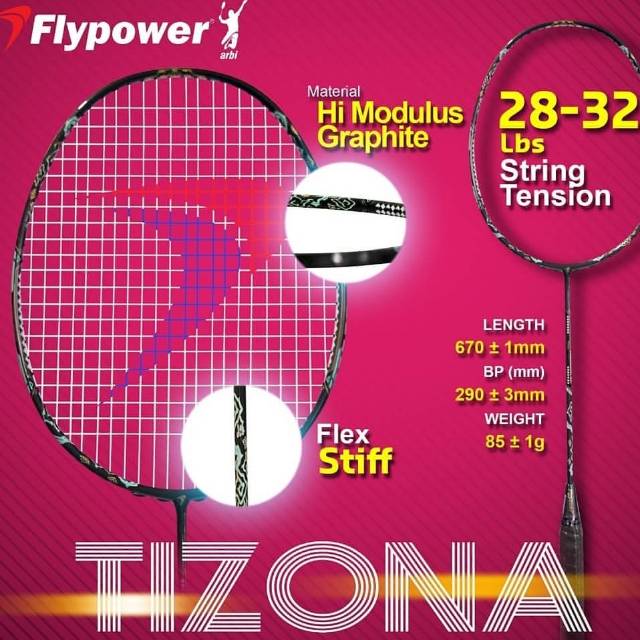 RAKET BADMINTON FLYPOWER TIZONA ORIGINAL