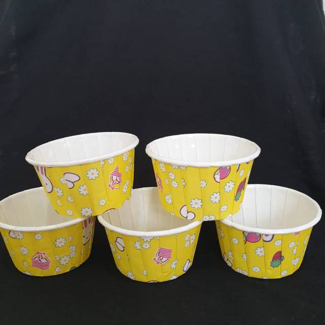 Cupcake curling size m cetakan cupcake/muffin /paper cup muffin cupcake@10pcs