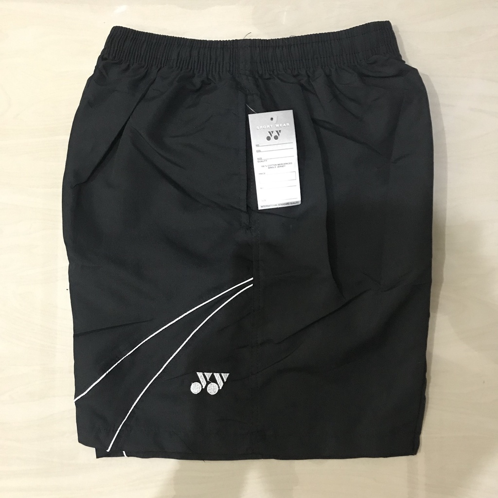 CELANA PENDEK BADMINTON  RUNNING GYM YONEX UNISEX BAHAN SPORTY