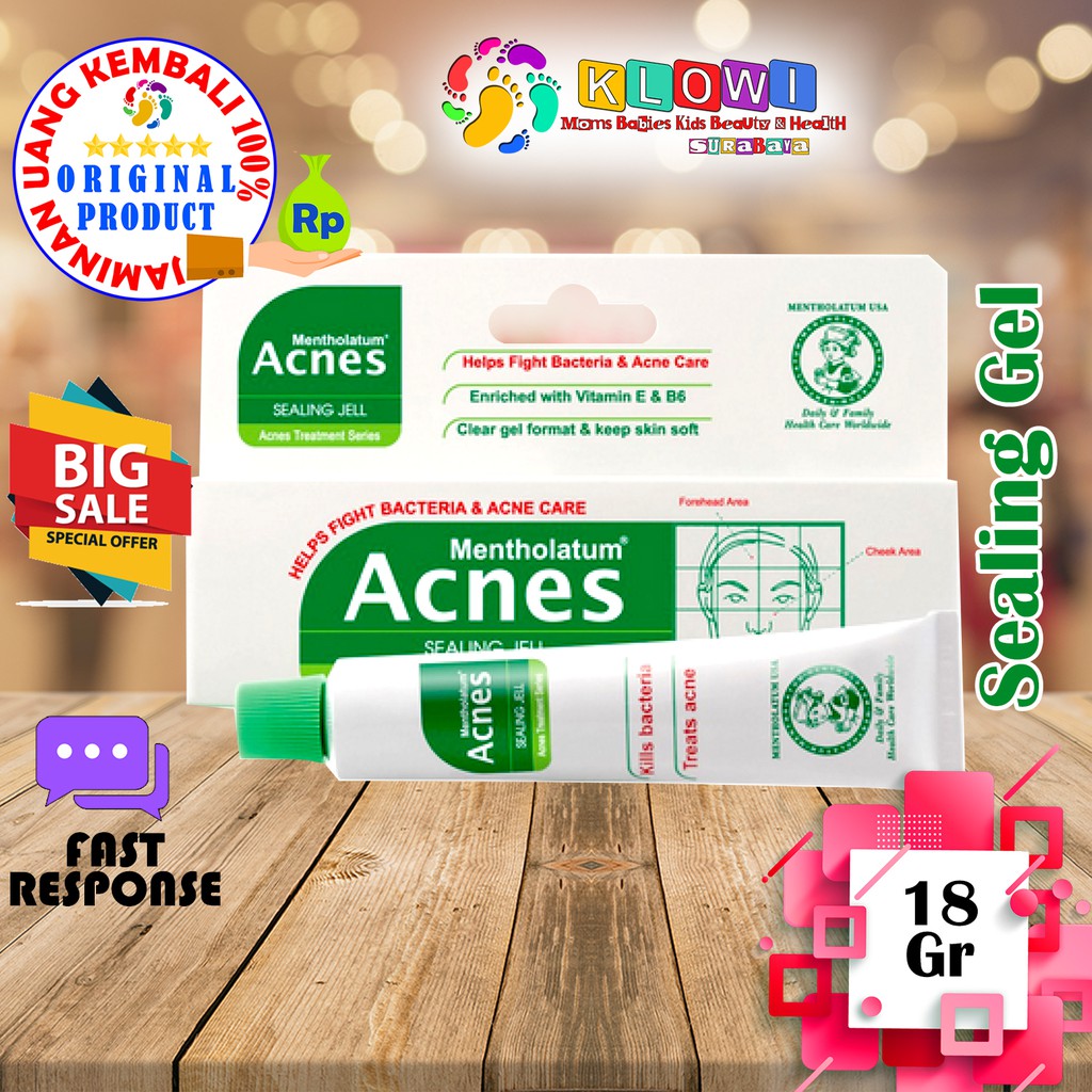 ACNES SEALING GEL 18G / ACNE GEL / GEL JERAWAT / ACNE CARE