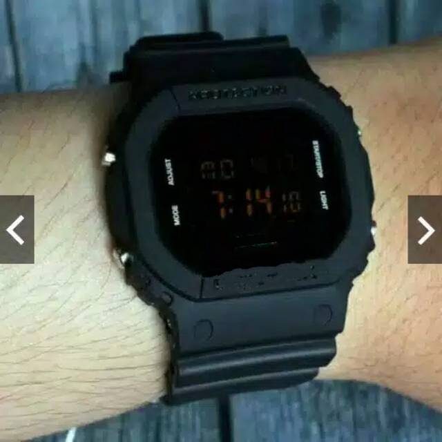 (G_W)Jam Tangan Pria Sporty Casio DW-5600 Black