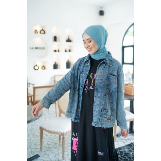 Jaket GYL Cardy Jeans GYL Exclusive BY GYL Authentic Original Brand