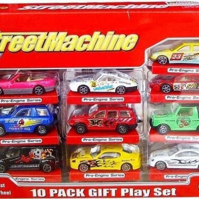 Mainan Diecast StreetMachine 10pcs
