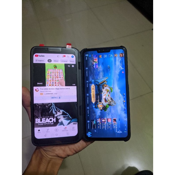 Lg v50 include dual screen