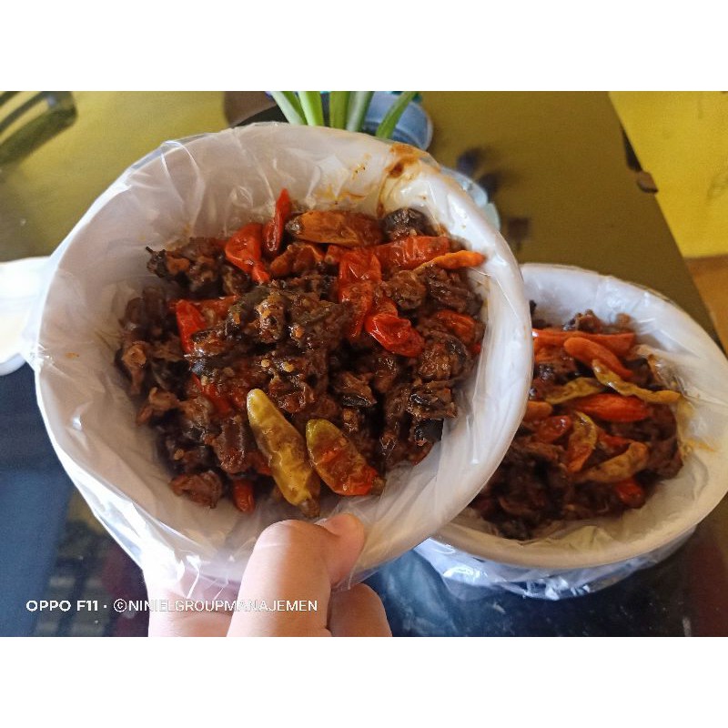 

keong sawah pedes endes