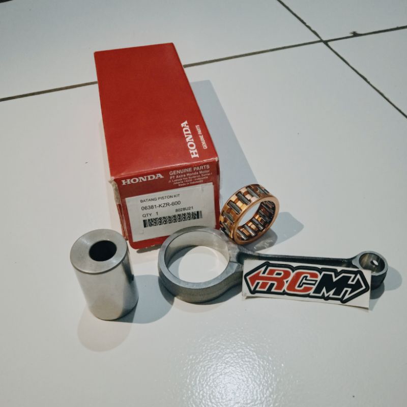 STANG SEHWE CONNECTING ROD BATANG PISTON KIT VARIO 125 ORIGINAL AH 06381-KZR-600