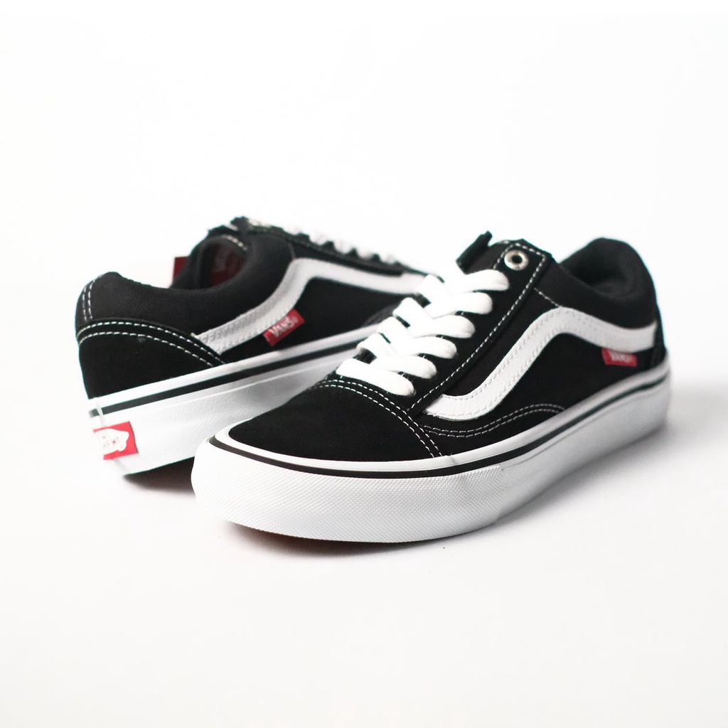 VANS OLDSKOOL PRO BLACK WHITE / BLACK GUM ORIGINAL 100%