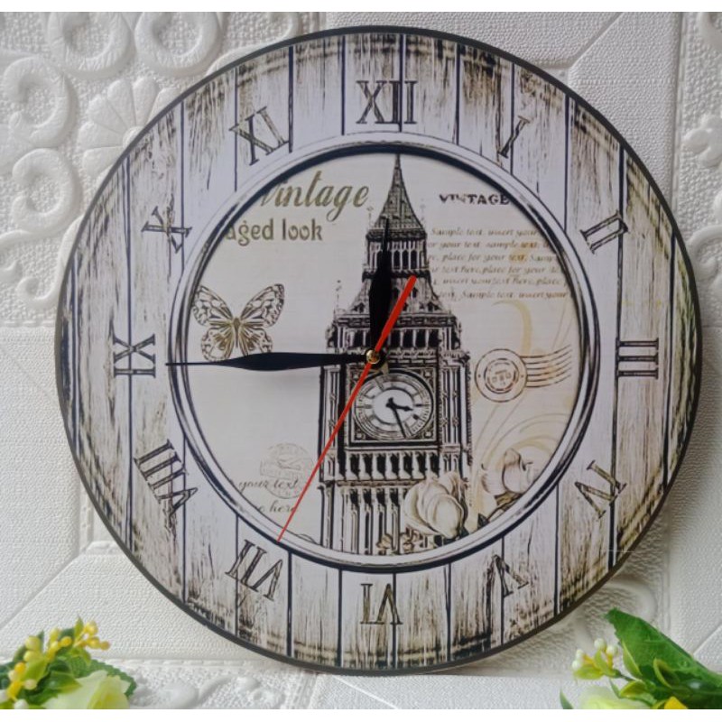 JAM DINDING SHABY/JAM DINDING VINTAGE