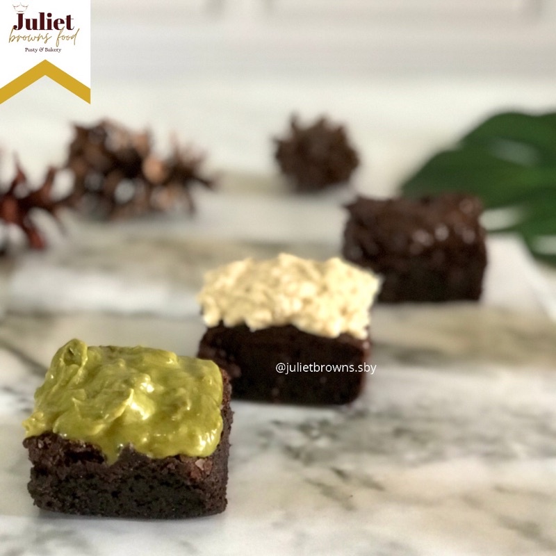 

BROWNIES FUDGY JULIET BROWNS FOOD SURABAYA
