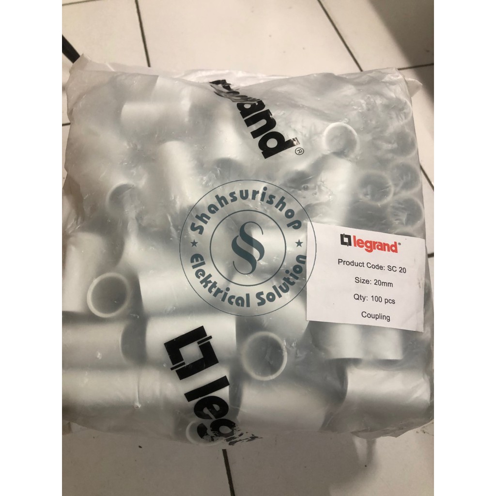 SOK SOCK SHOCK LEGRAND 20 MM 20MM PER PACK ISI 100 PCS