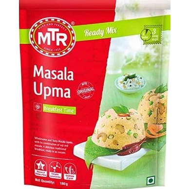 

<<<<<] Makanan India MTR Masala Upma 200g/Tepung Instans/Breakfast/Vegetarian