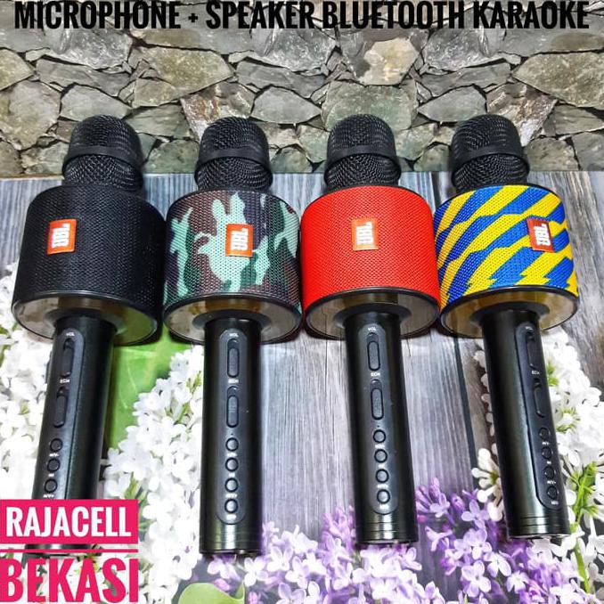 JBL Karaoke Mic Microphone Wireless Bluetooth Speaker Karaoke WS-858