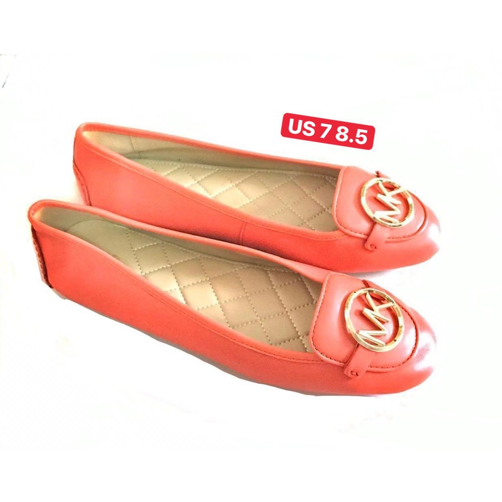 MK LILIE MOC FLAT SEA CORAL US 7 8.5