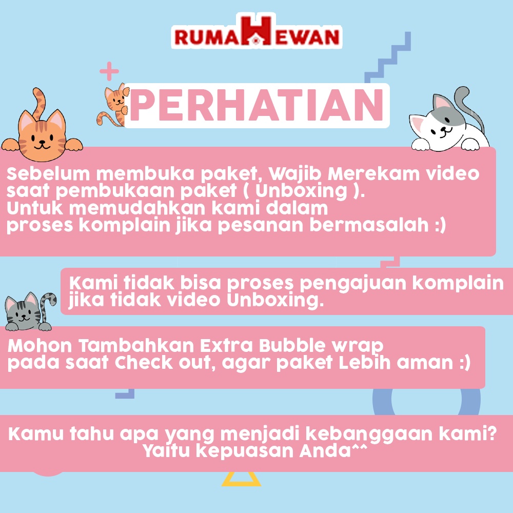 Kemasan Bubble wrap 60cm x 30cm