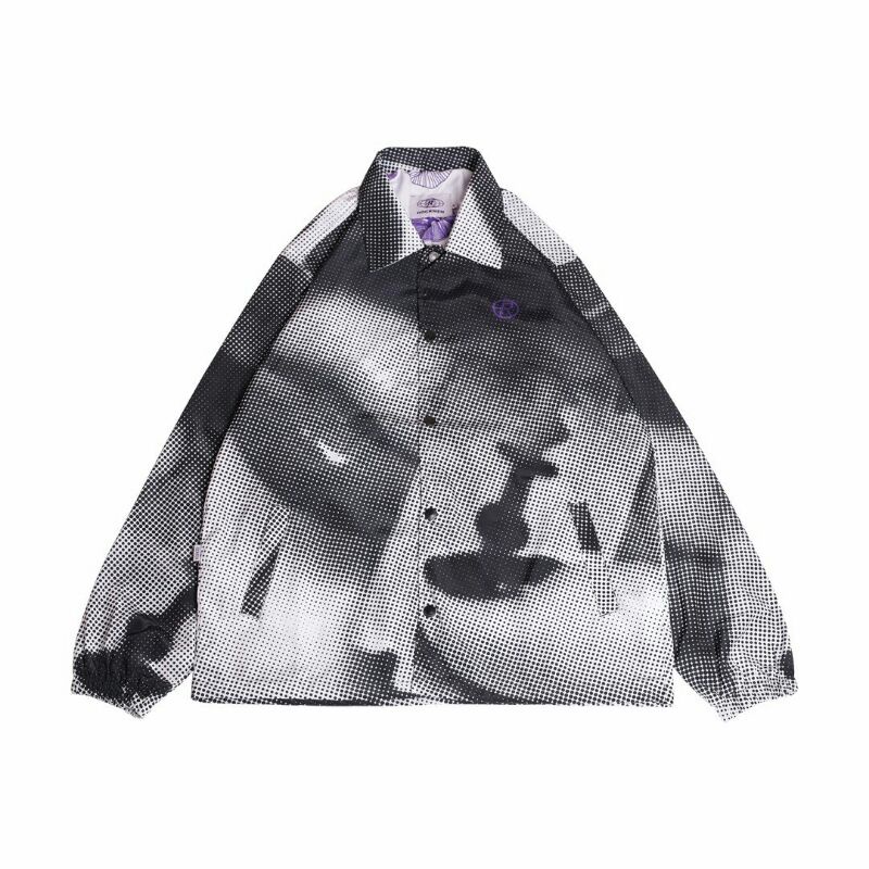 Jaket Parasut Windbreaker Pria Rockmen Artikel Flaming Lips