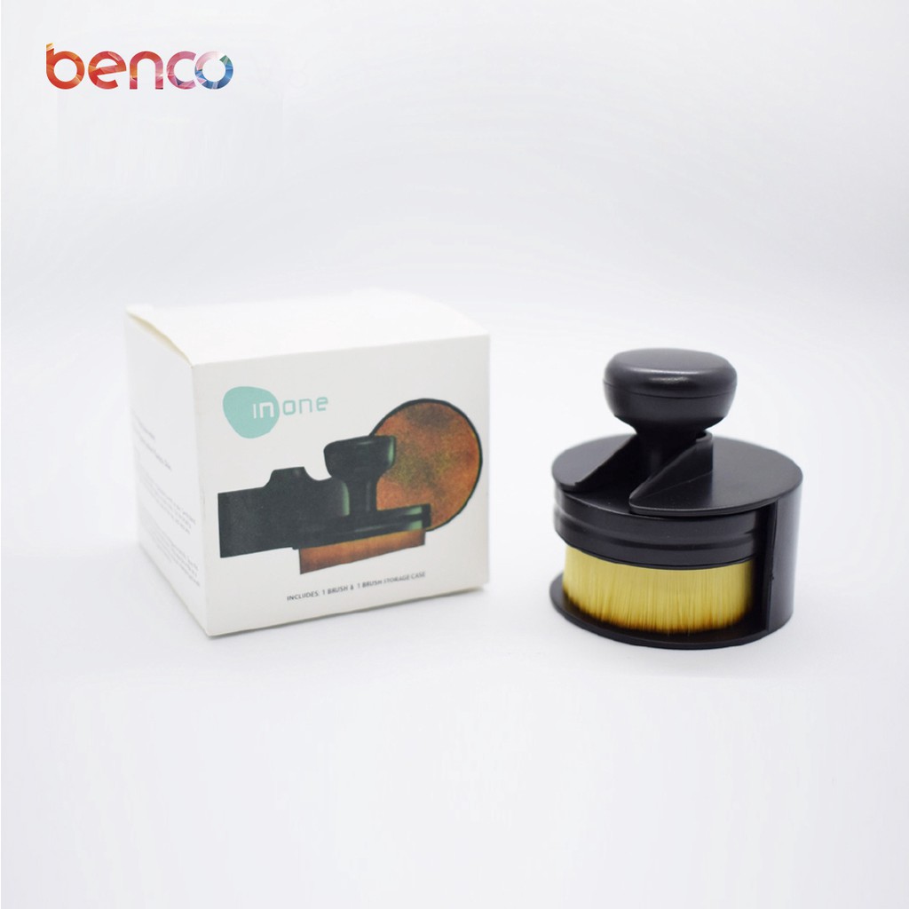 BENCO Portable Makeup Brush O Shape Seal Stamp Foundation Powder