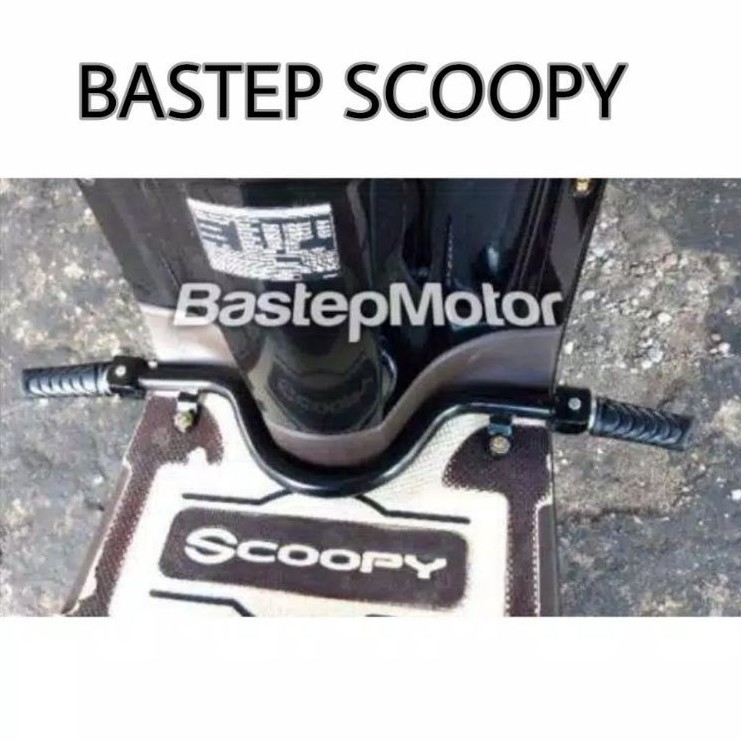 FOOTSTEP BASTEP PIJAKAN KAKI SCOOPY LED LENGKAP