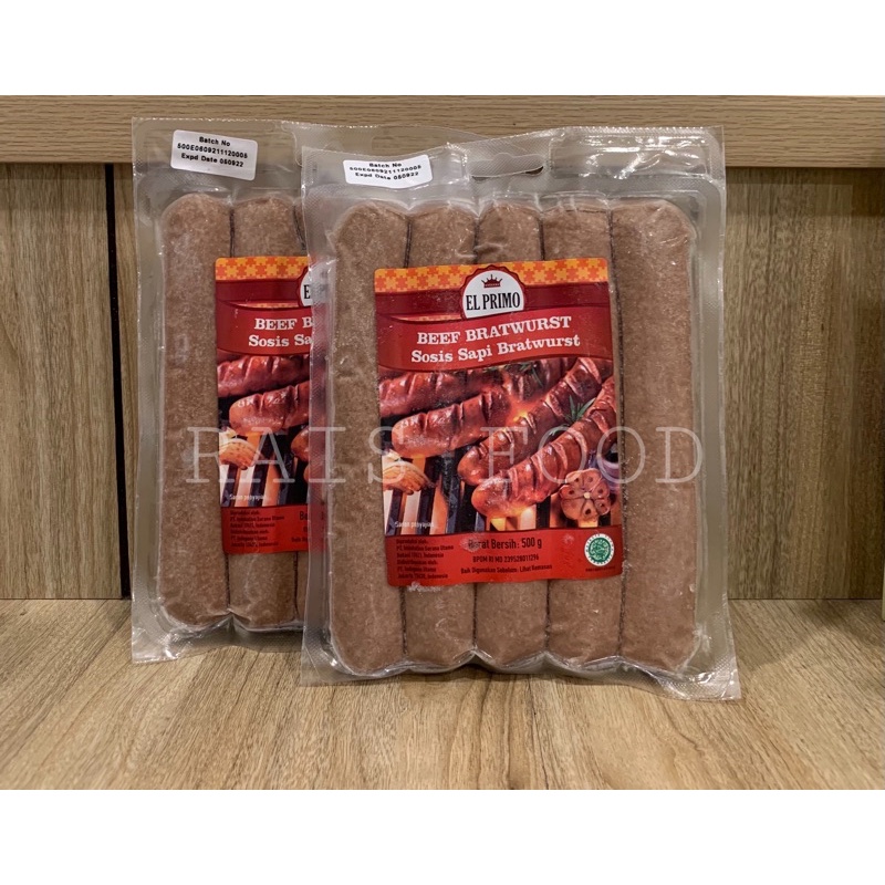 

EL PRIMO BEEF BRATWURST