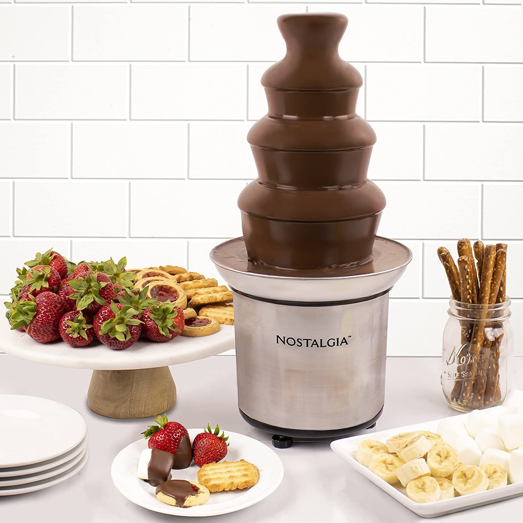 

Chocolate Fondue Fountain - Peleleh Coklat Model Air Mancur