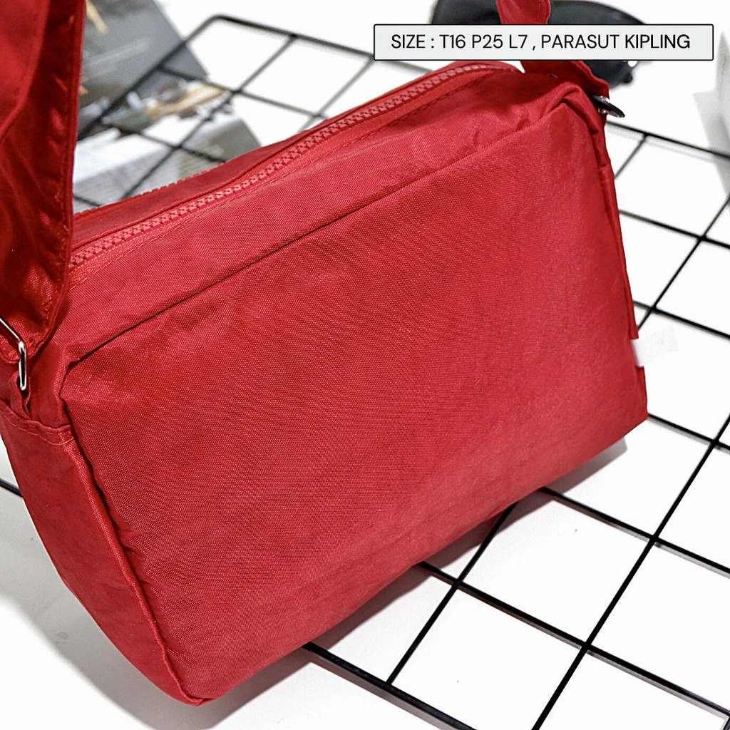 RESTOCK BIG PROMO Tas Selempang parasut banyak kantong Bisa COD NEVSET SEMARANG murah tas bahu
