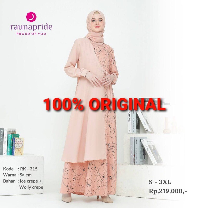 RAUNA GAMIS RK314 RK315 | GAMIS KATUN | GAMIS CANTIK | GAMIS RAUNA TERBARU | GAMIS RAUNA TERMURAH