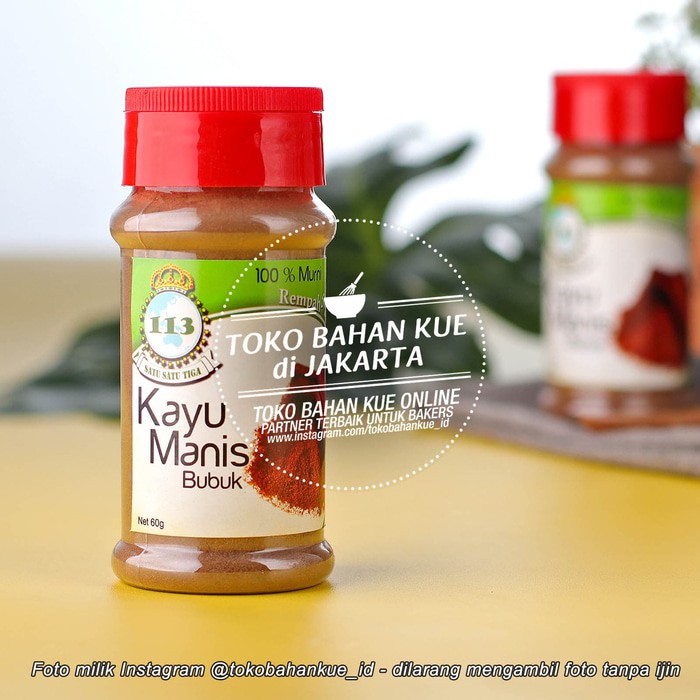 

TERLARIS REMPAHKU - 113 KAYUMANIS BUBUK KAYU MANIS GROUND CINNAMON POWDER BOTOL !