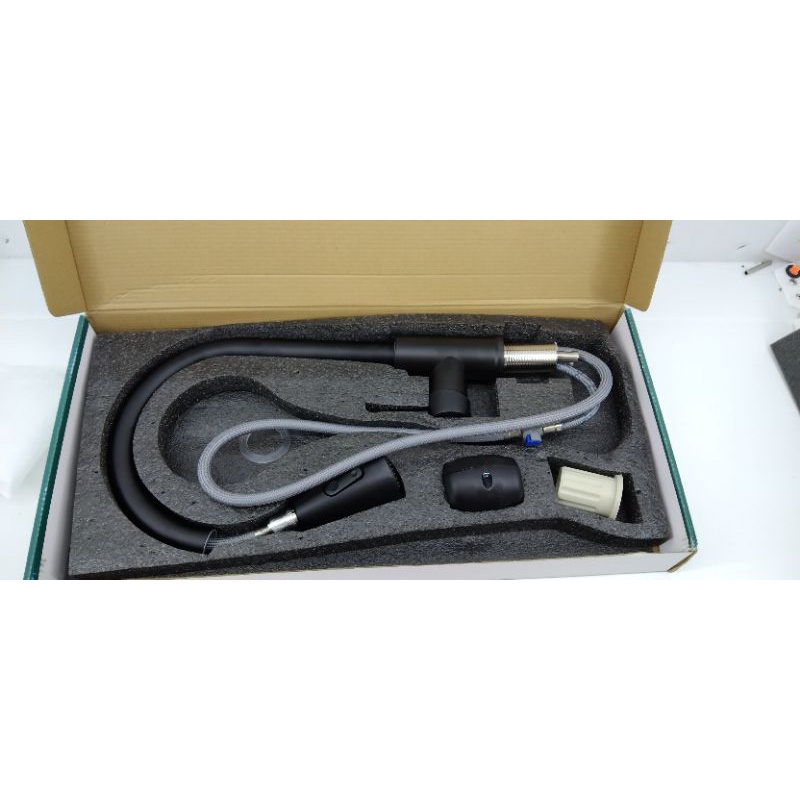 Kran Sink Mixer Tarik / Kran Cuci Piring Hitam /Stainles